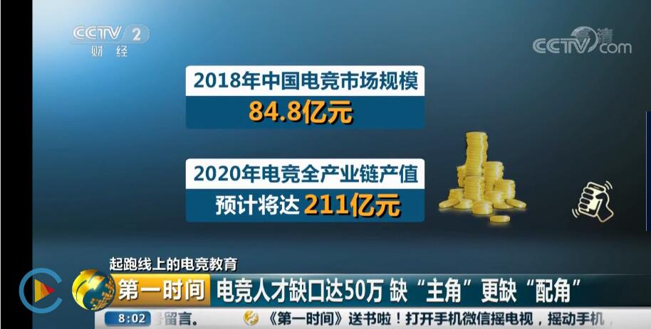 電競(jìng)行業(yè)50萬個(gè)崗位缺口，“職”等你來！